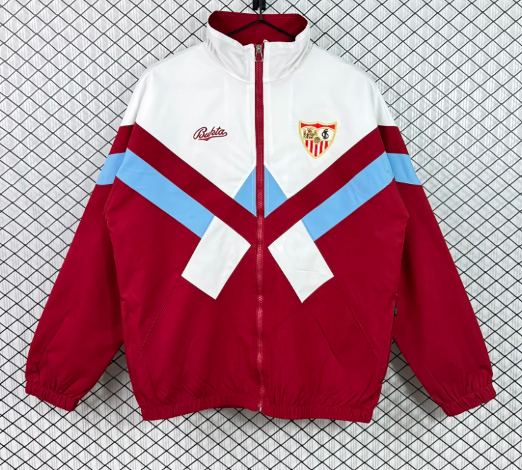 Chaqueta cortavientos Sevilla 1990/92 (Solo tallas S-2XL)