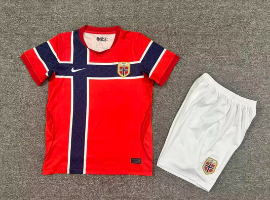 Equipacion Noruega Mundial 2026 Local (solo talla niños)