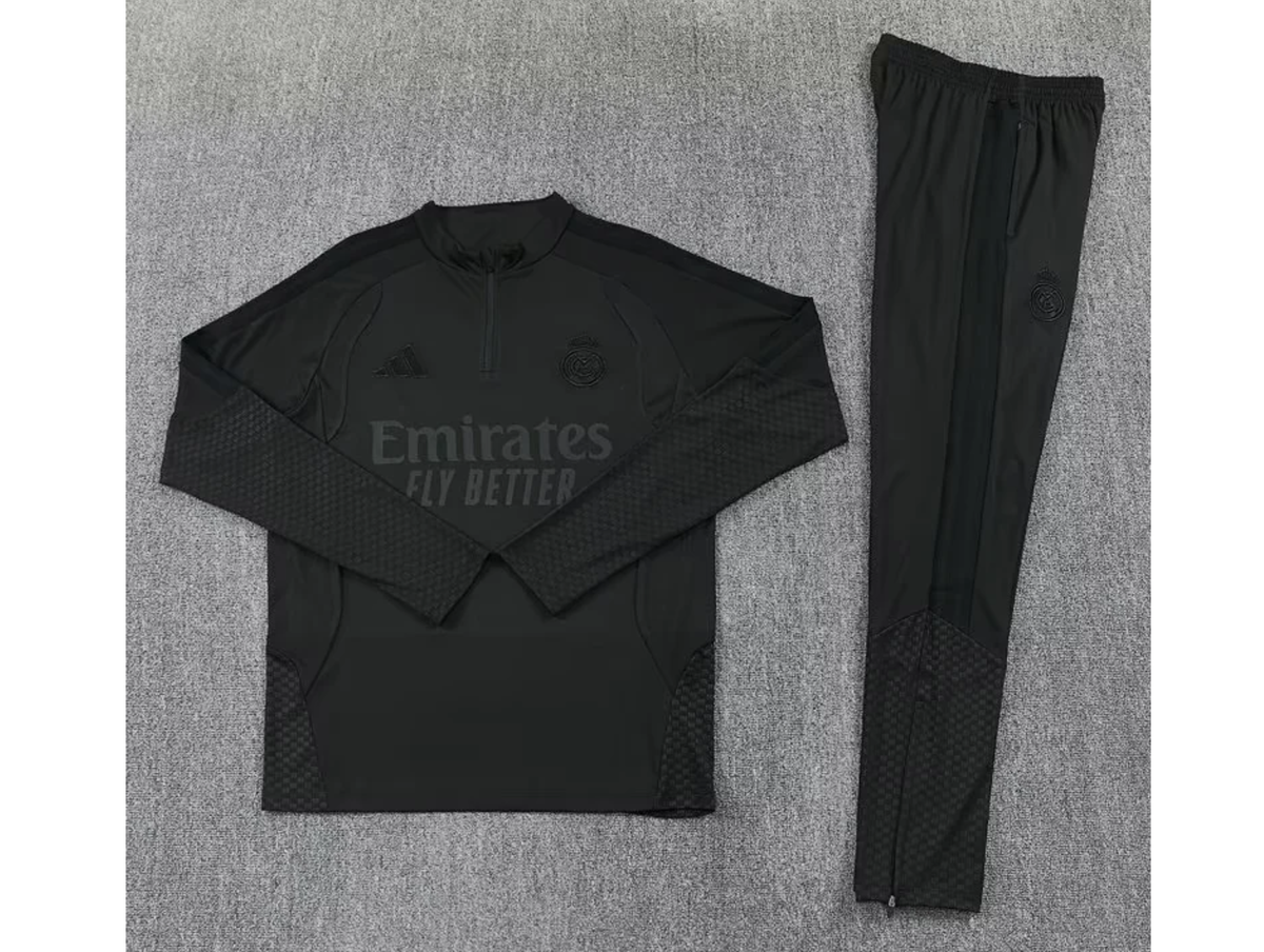 Chandal de entrenamiento Real Madrid 26-27 negro (tallas S-XXL)