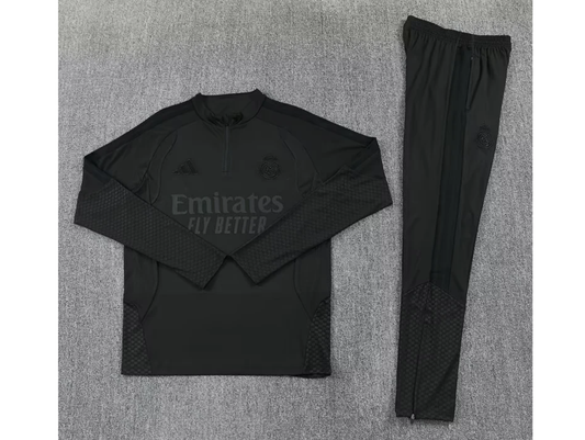 Chandal de entrenamiento Real Madrid 26-27 negro (tallas S-XXL)