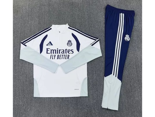 Chandal de entrenamiento Real Madrid 26-27 blanco (tallas S-XXL)