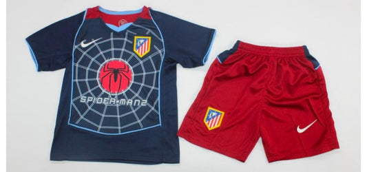 Equipacion Atletico de Madrid Retro 2004-05 Visitante Spiderman