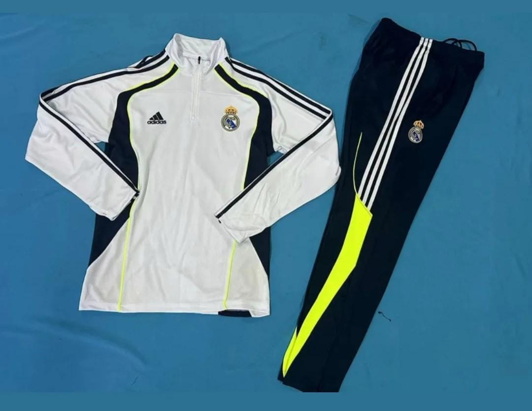 Chandal Real Madrid Blanco Retro