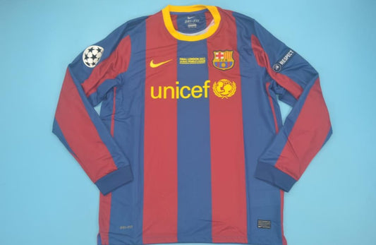Camiseta Manga larga Barcelona 2010/11 Final Champions