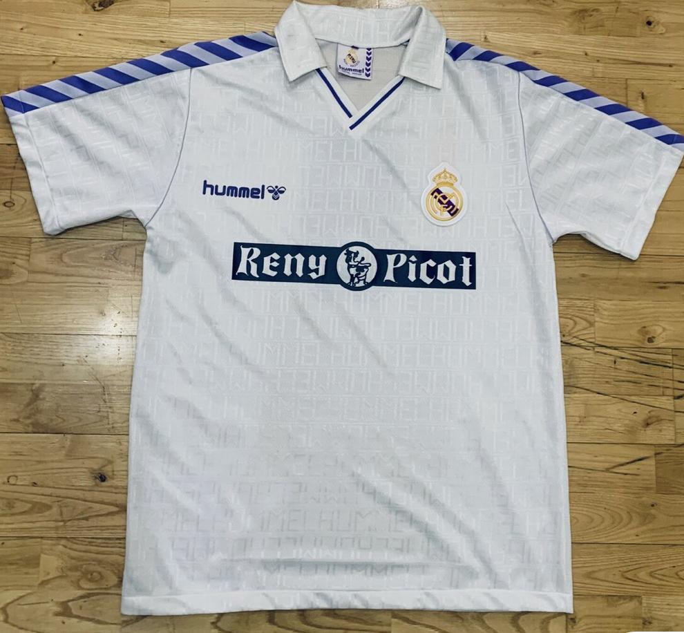 Camiseta Madrid 1989/90