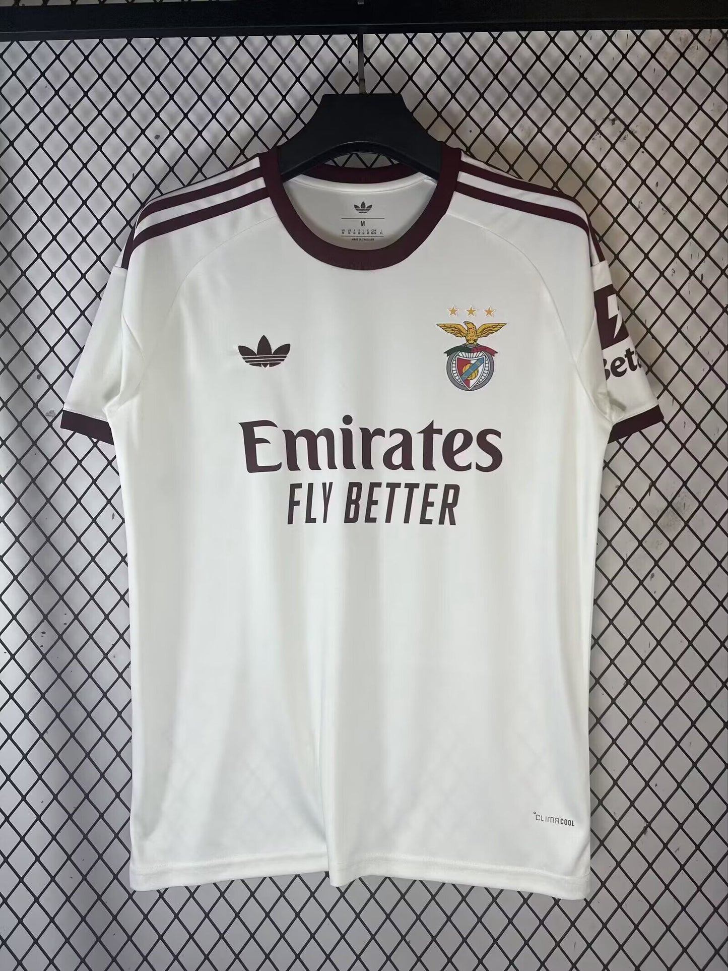 Camiseta Benfica 26/27 blanca Visitante (tallas S-4XL)