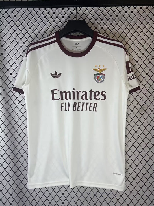 Camiseta Benfica 26/27 blanca Visitante (tallas S-4XL)