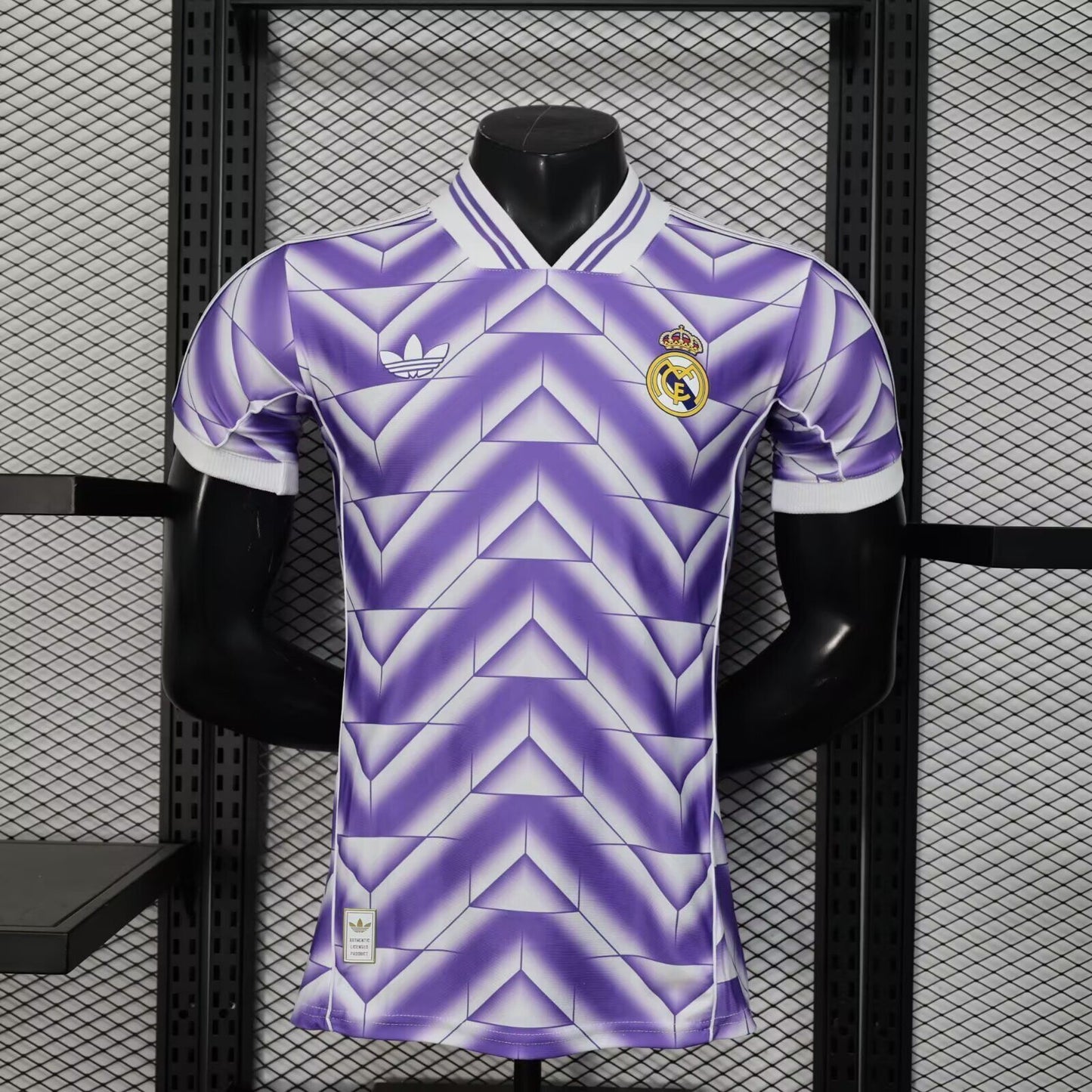 Camiseta Real Madrid 25-26 morada y blanca version player
