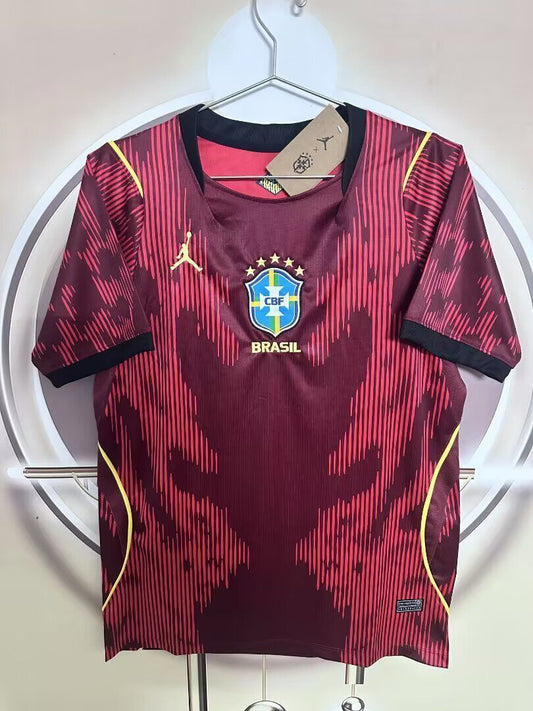 Camiseta Brasil 2026 roja (solo tallas S-4XL)