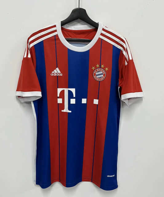 Camiseta Bayern Munich 2014/15 local sin patrocinadores en la parte trasera (tallas S-XXL)