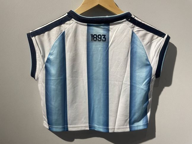 Crop de mujer Argentina 2026 Local (tallas S-XXL)
