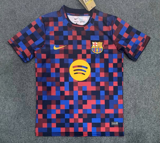 Camiseta de entrenamiento Barcelona 26/27 azul y rojo (tallas S-4XL)