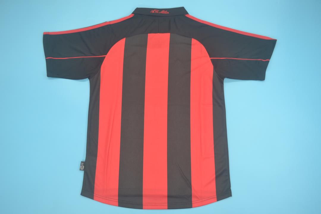 Camiseta Milan 2000/02