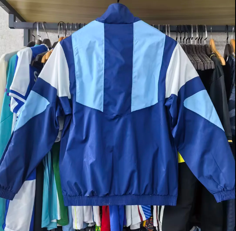 Chaqueta cortavientos Argentina 2026 azul oscuro (tallas S-XXL)