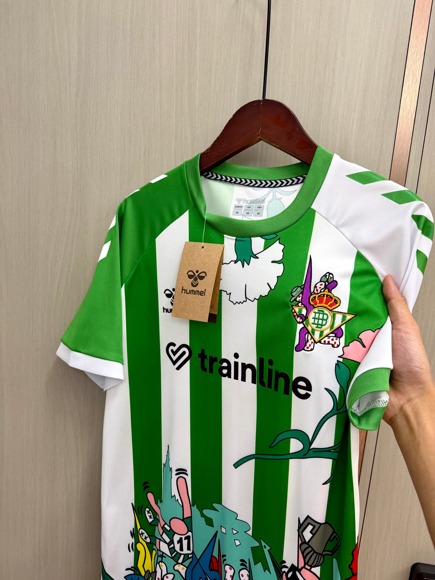 Equipacion Betis 25/26 especial primavera (tallas niños)