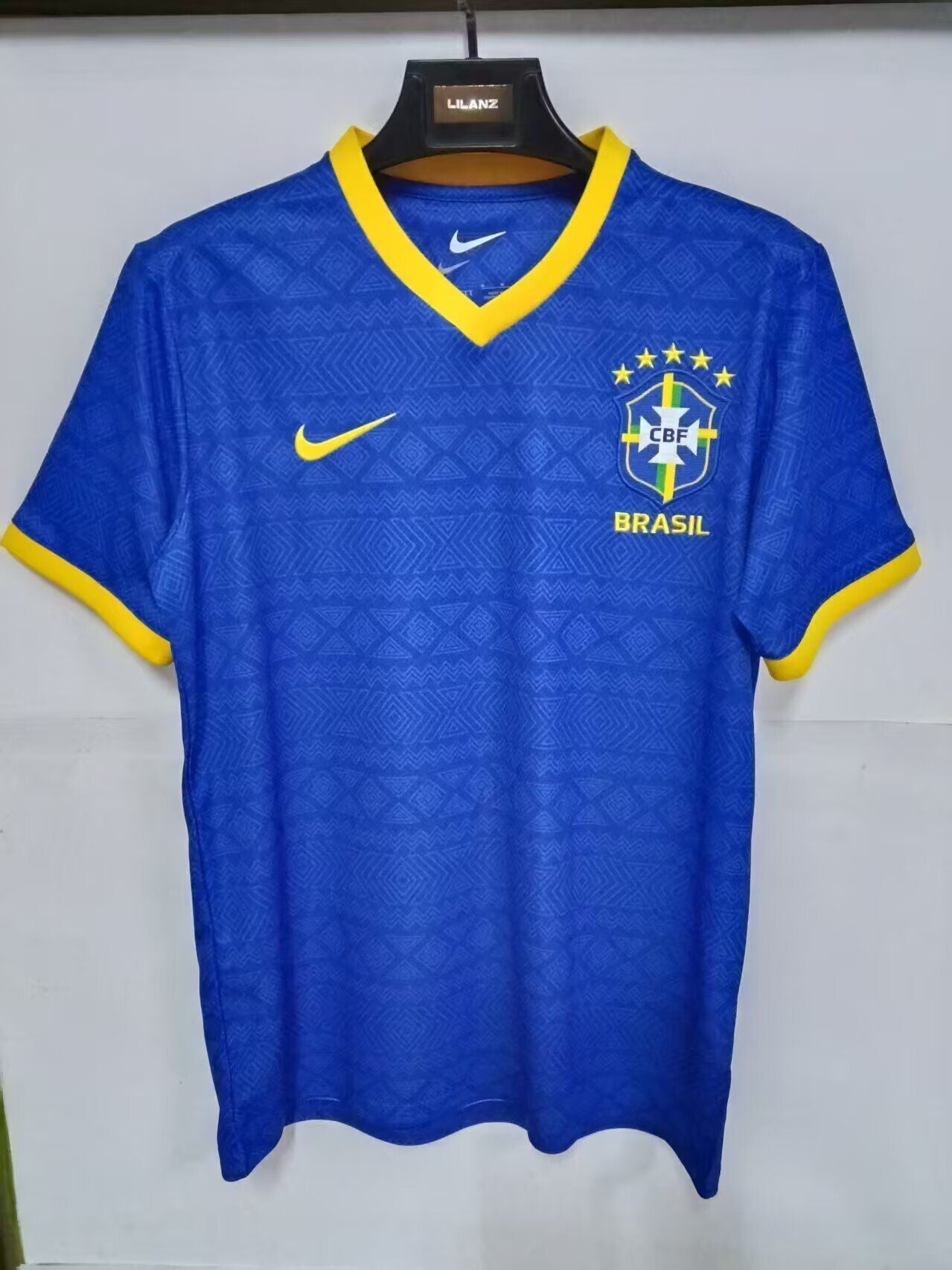 Camiseta Brasil 2026 azul especial (solo tallas S-4XL)