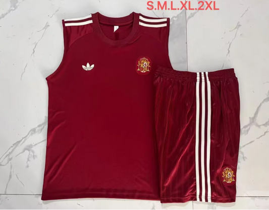 Conjunto sin mangas España 2026 rojo (tallas S-XXL)