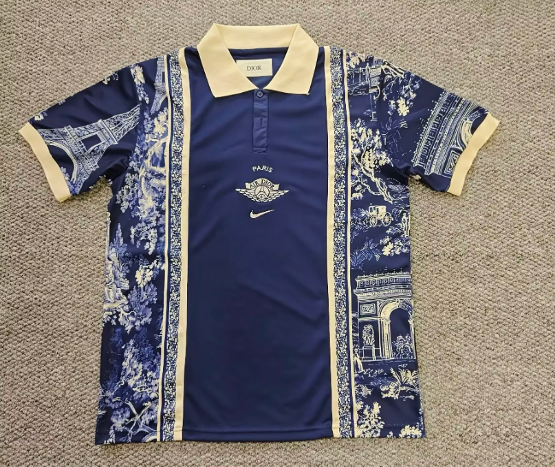 Camiseta PSG paris dior (tallas S-4XL)
