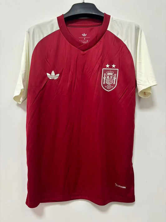 Camiseta España dos estrellas Entrenamiento Mundial 2026 (tallas S-4XL)