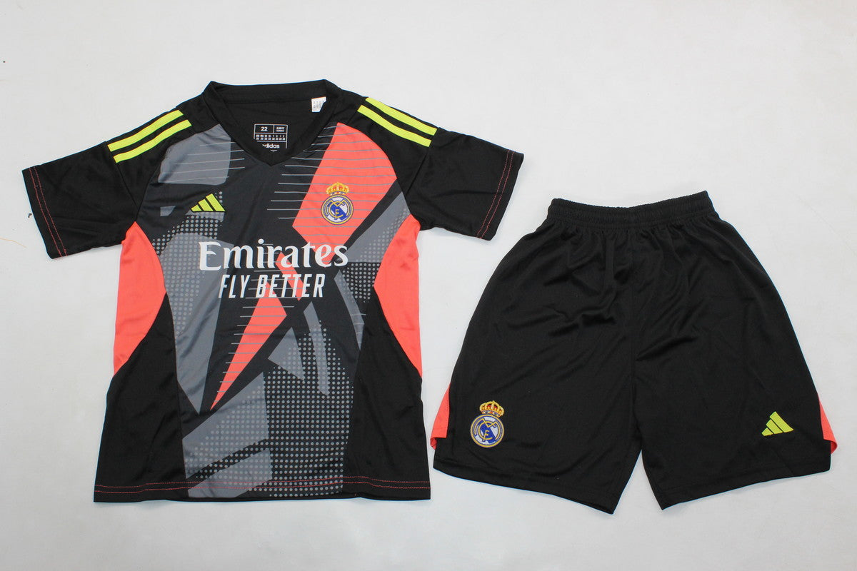 Equipacion Portero Real Madrid 24/25 Negra