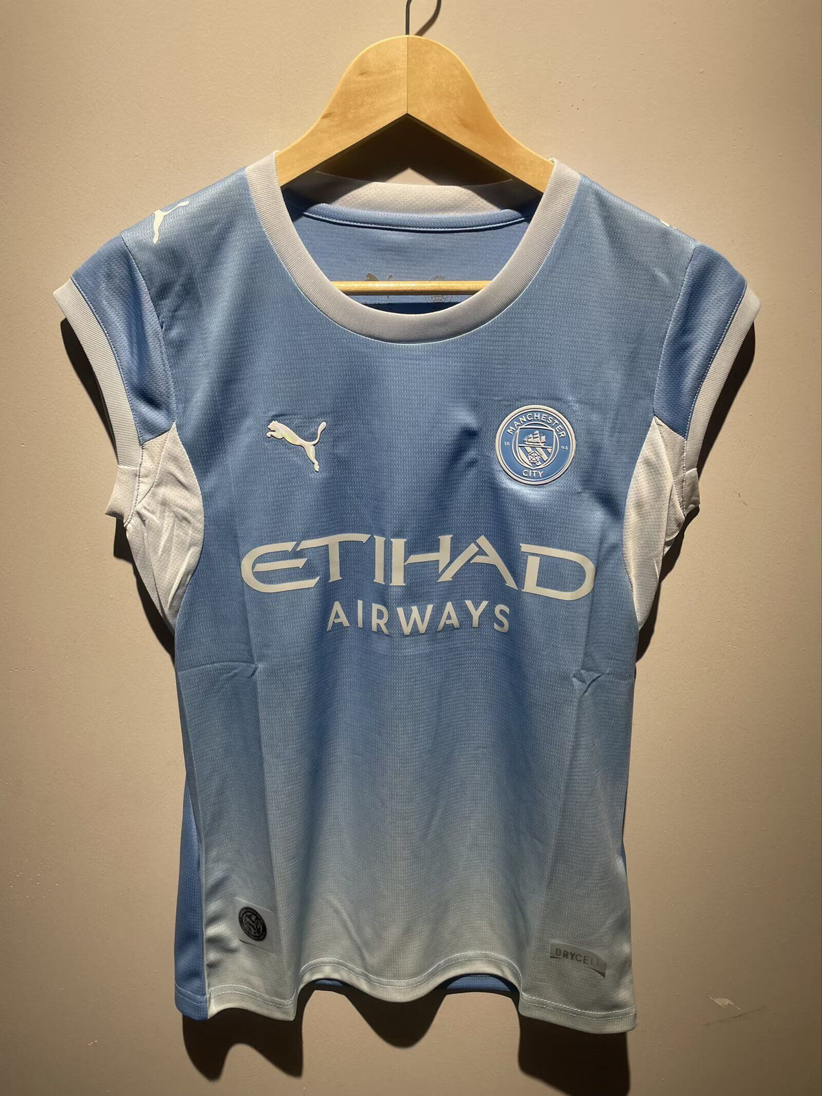 Camiseta de niña sin mangas Manchester City 26-27 Local (tallas S-XXL)