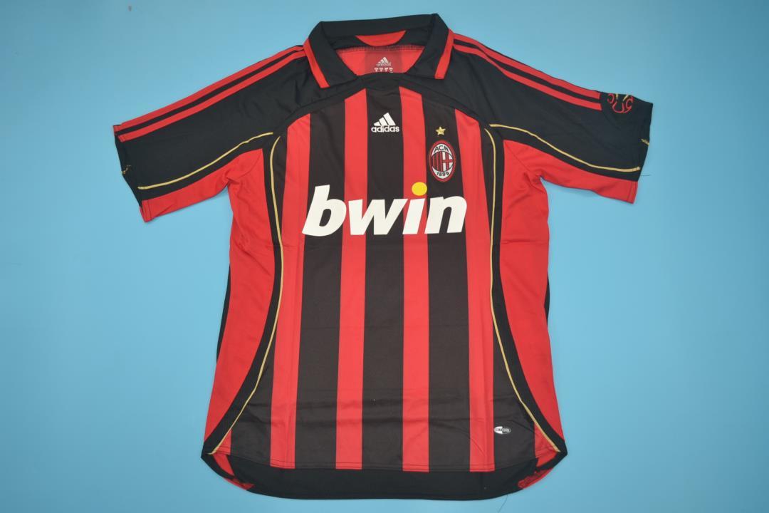 Camiseta Milan 2006/07 Local