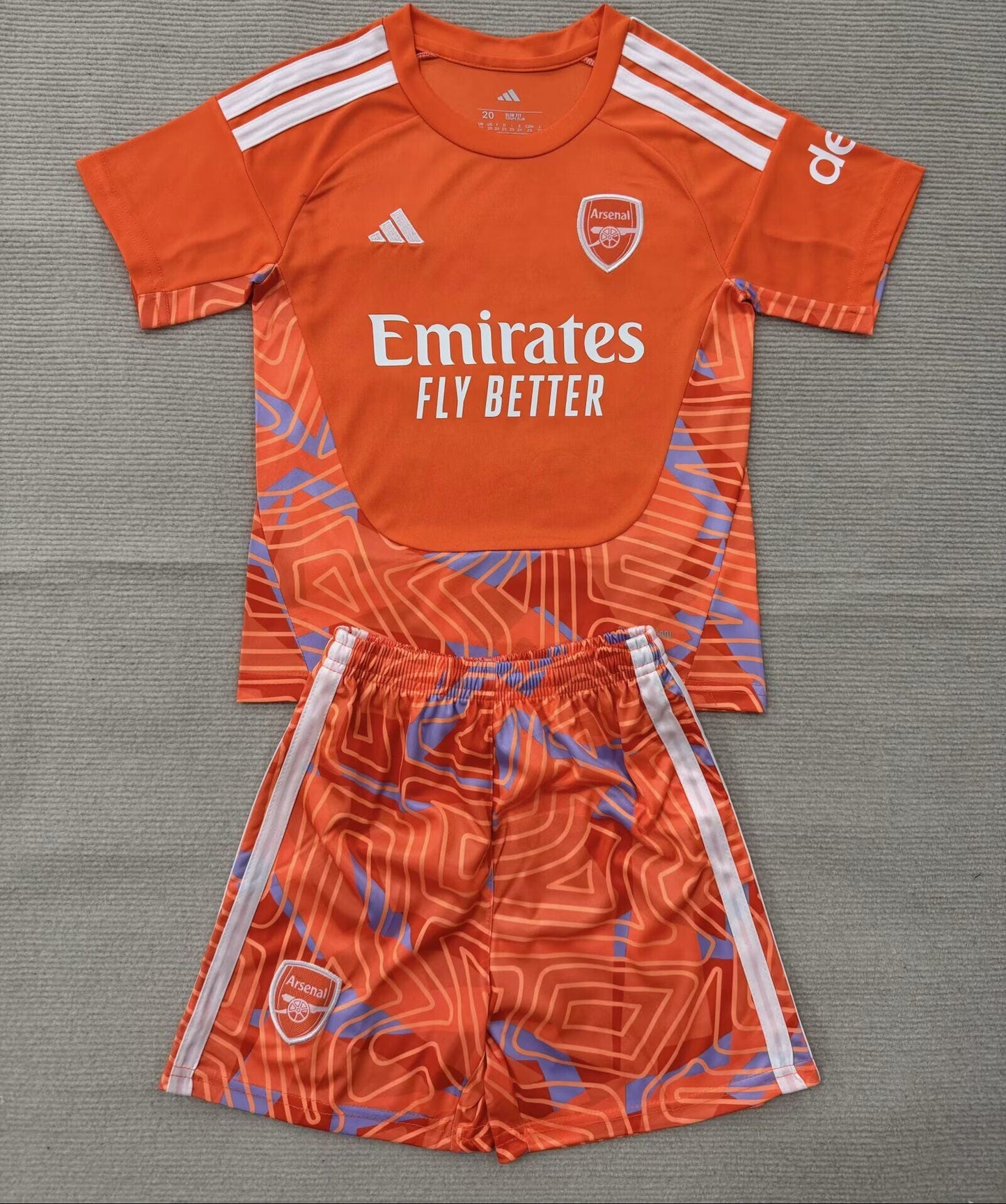 Equipacion de portero Arsenal 26//27 naranja