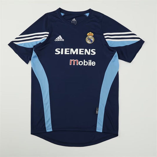 Camisetas de entrenamiento Real Madrid 2005/06 azul oscuro (solo tallas S-2XL)