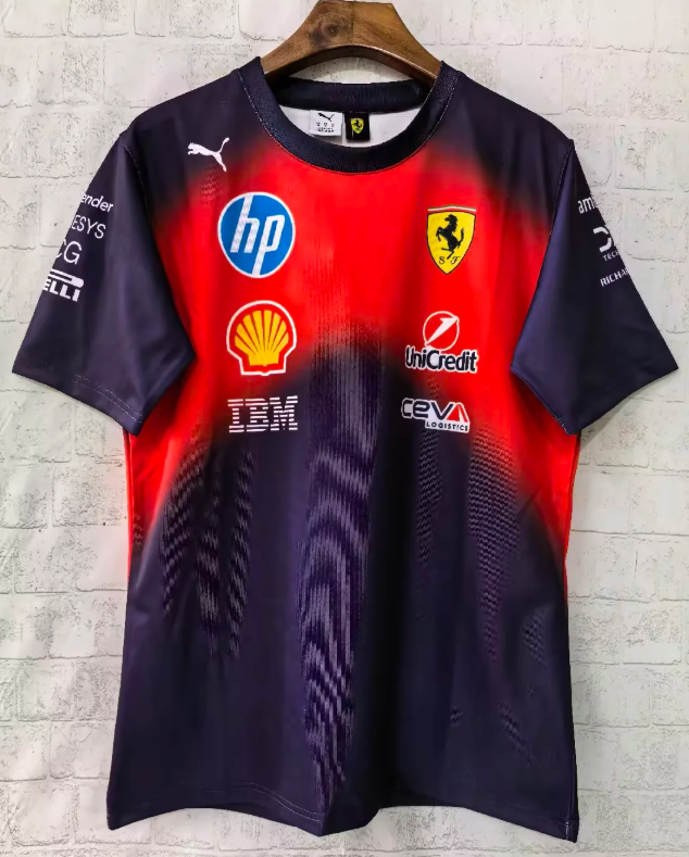 Camiseta Ferrari 2026 morada y roja (Solo tallas S-5XL)