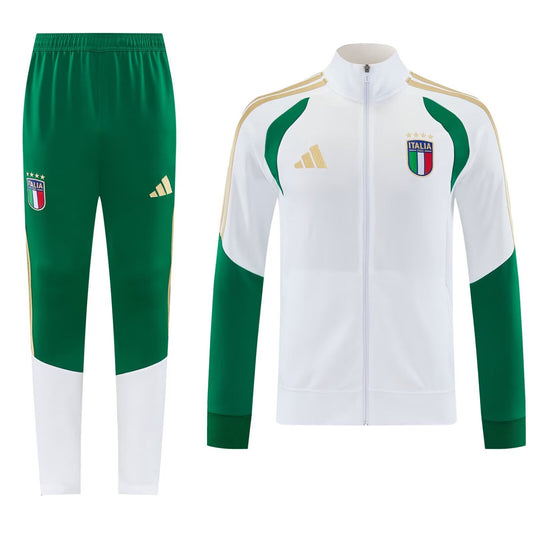 Chandal Italia 2026 blanco (tallas S-XXL)