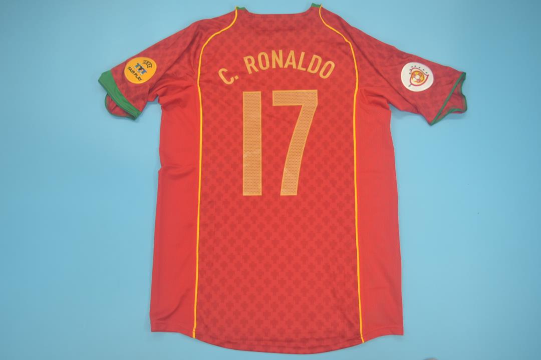 Camiseta Portugal 2004 Retro