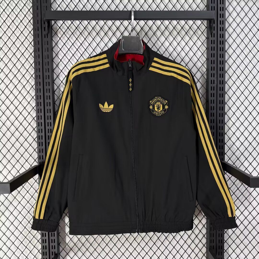 Chaqueta cortavientos reversible Manchester United (Solo tallas S-XXL)