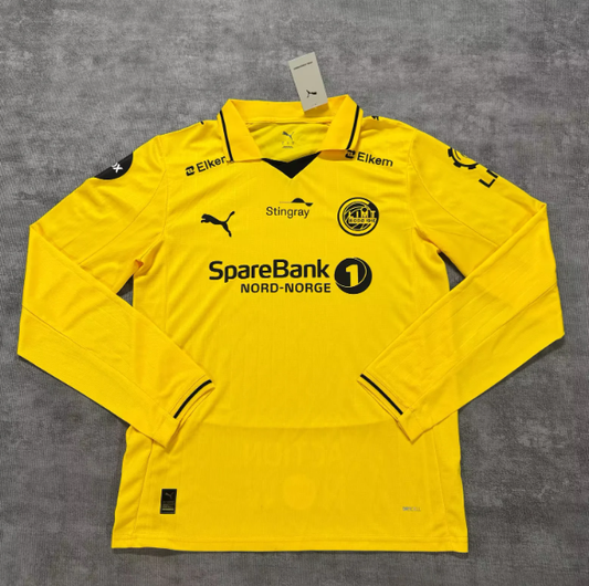 Camiseta de manga larga local FK BodøGlimt 25/26 (tallas S-XXL)