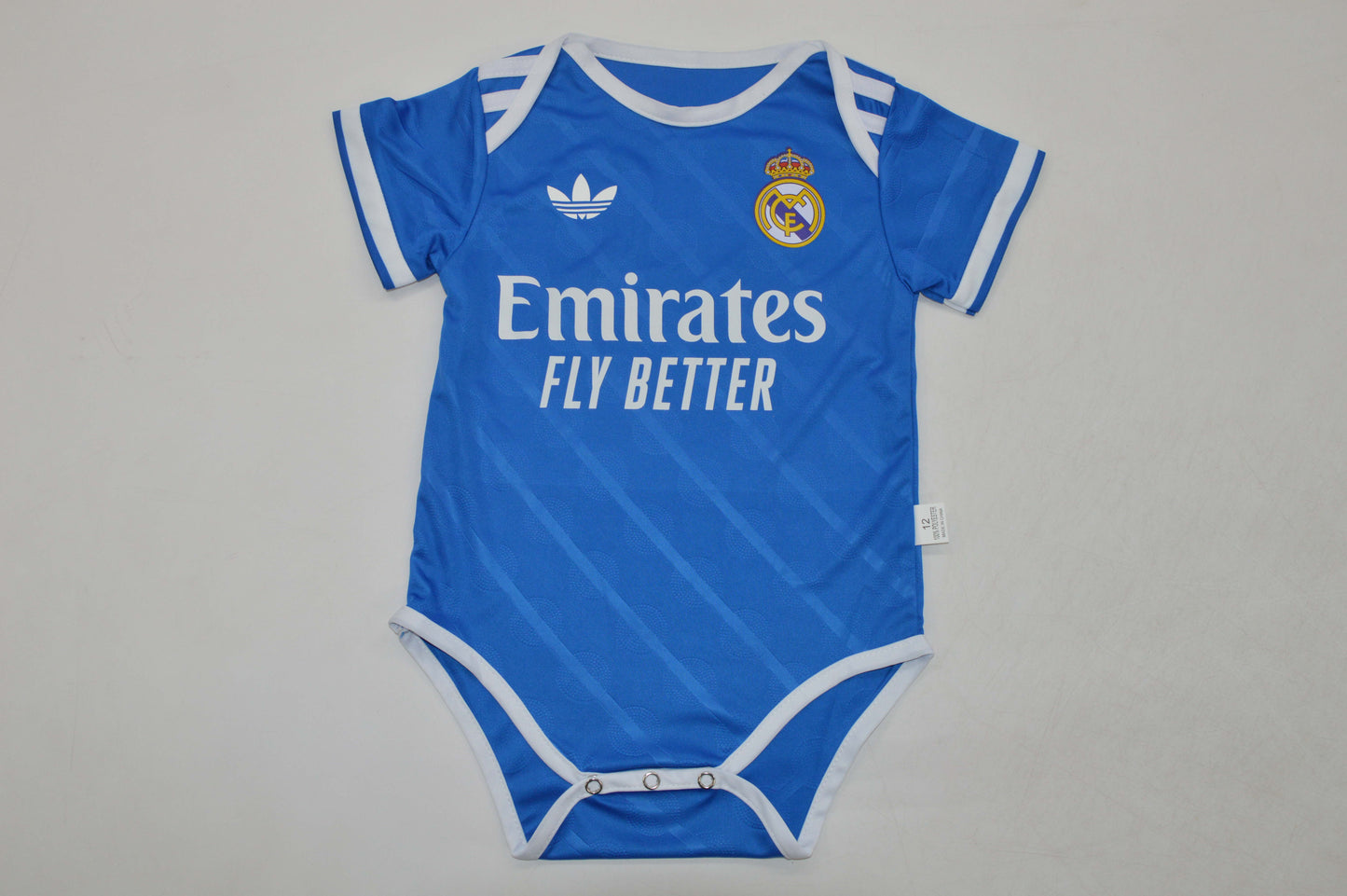 Body Real Madrid 25/26 tercera equipacion  (6 meses -12 meses y 1-2 años)