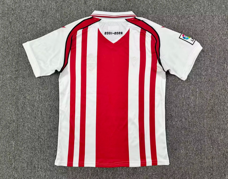 Camiseta Almeria 25/26 modelo retro (tallas S-4XL) jornada 31