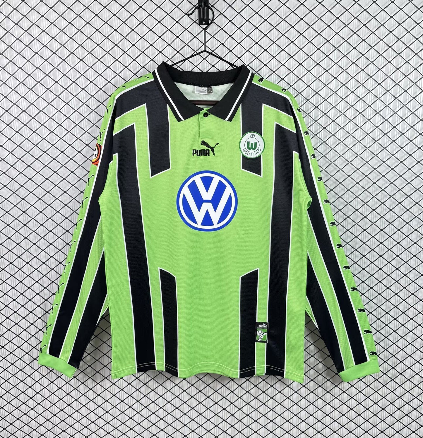 Camiseta manga larga Wolfsburg 1999/00 visitante (tallas S-XXL)