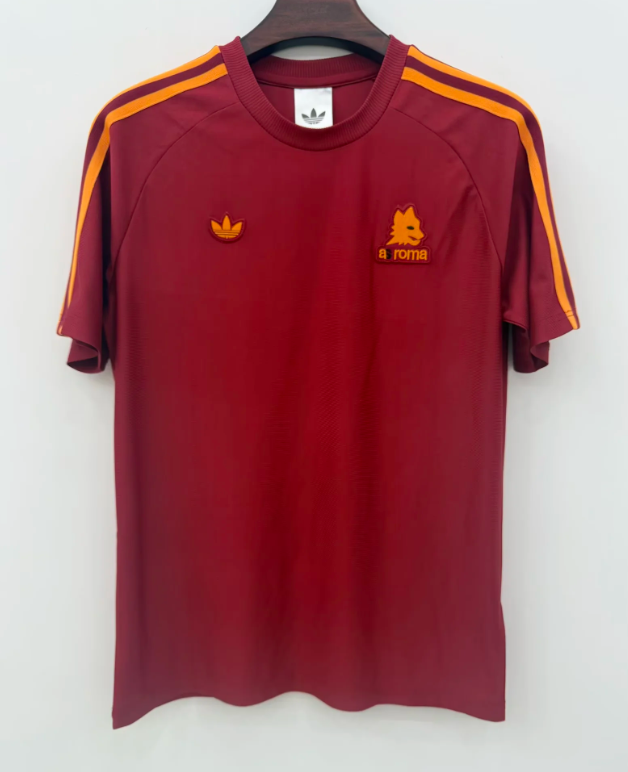 Camisetas originales rojas Roma 25/26 (solo tallas S-XXL)
