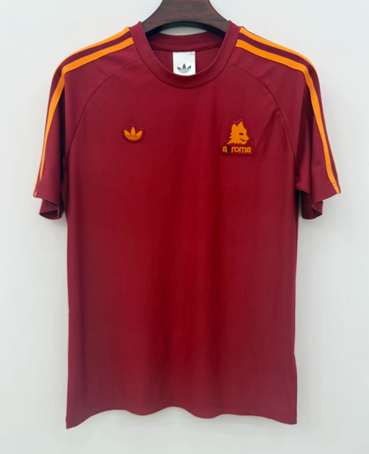 Camisetas originales rojas Roma 25/26 (solo tallas S-XXL)