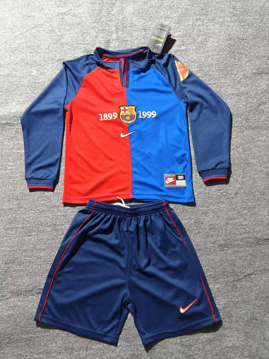 Equipacion Barcelona 1999/00 (Solo talla niño)