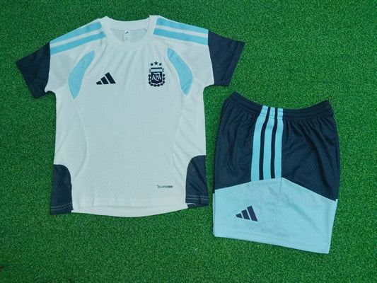 Conjuntos de entrenamiento Argentina 3 colores 2026 version jugador (Tallas adulto y niño)