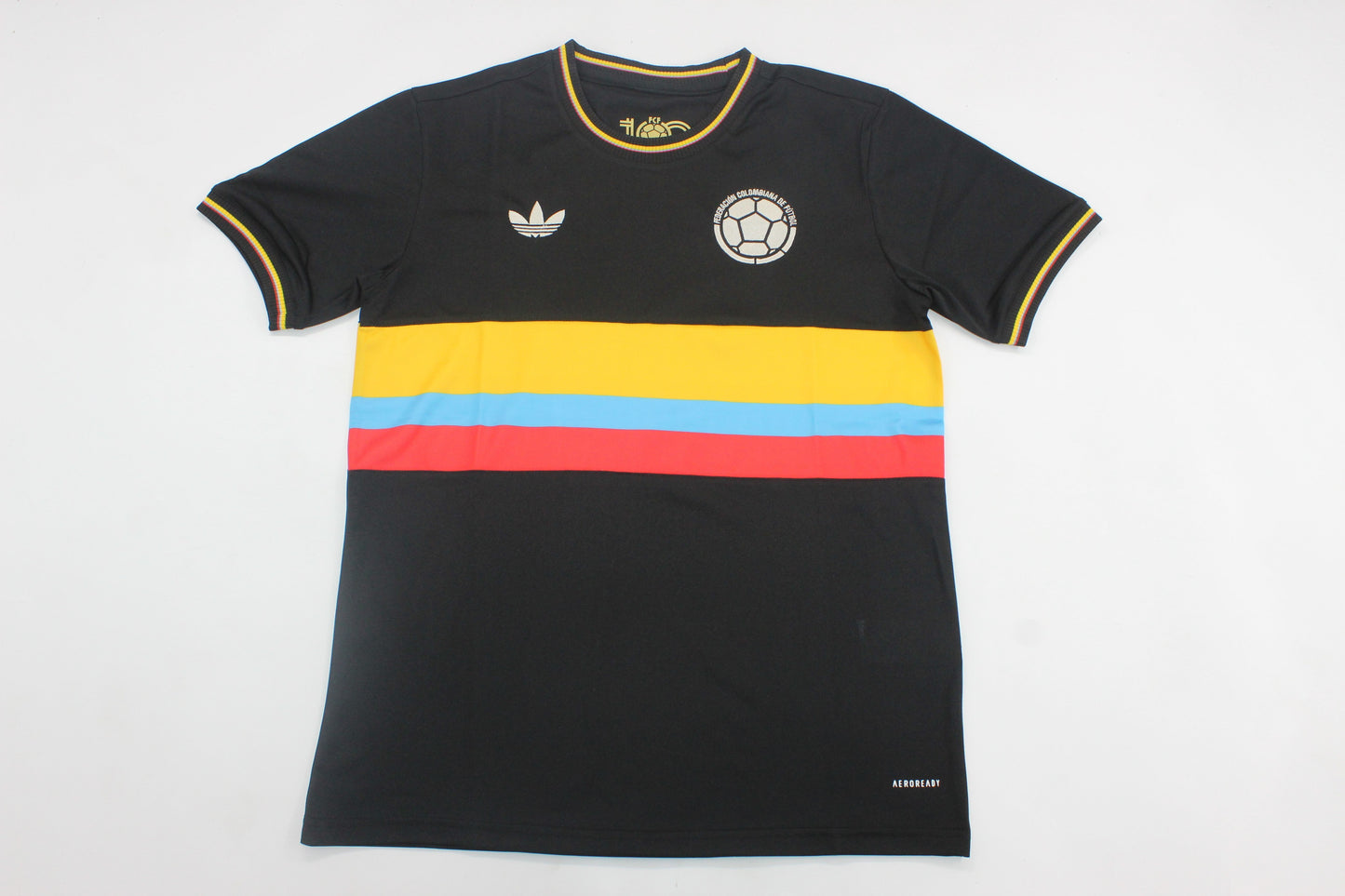 Camiseta Colombia Centenario negra (tallas S-2XL)