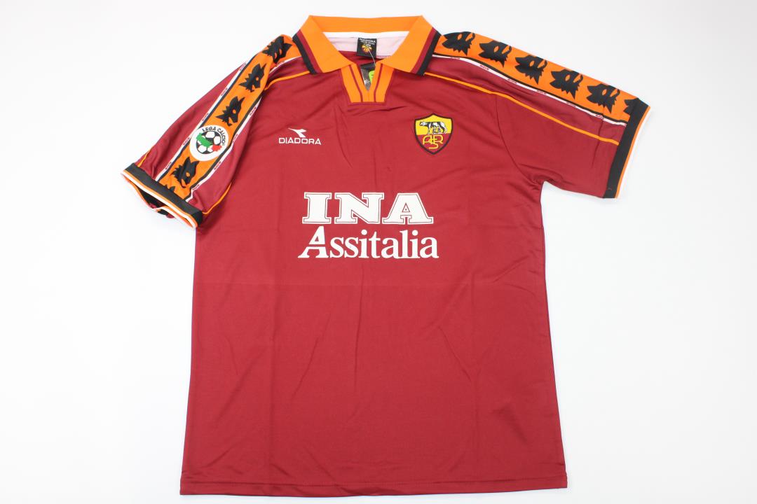 Camiseta Roma Local 1998/99