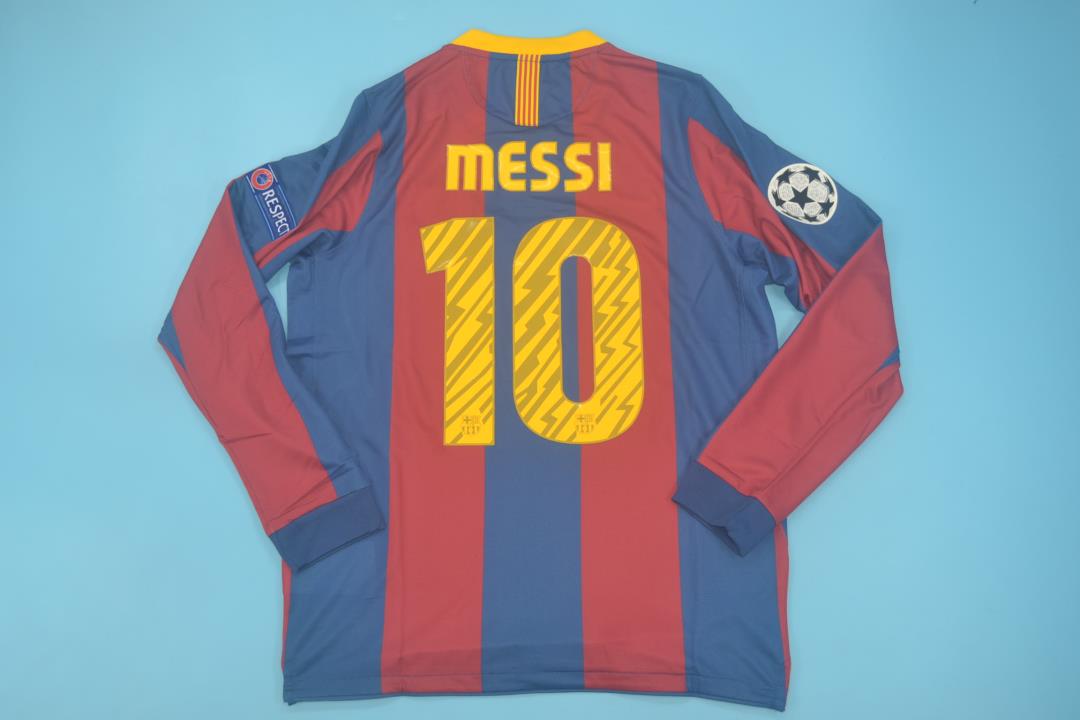 Camiseta Manga larga Barcelona 2010/11 Final Champions