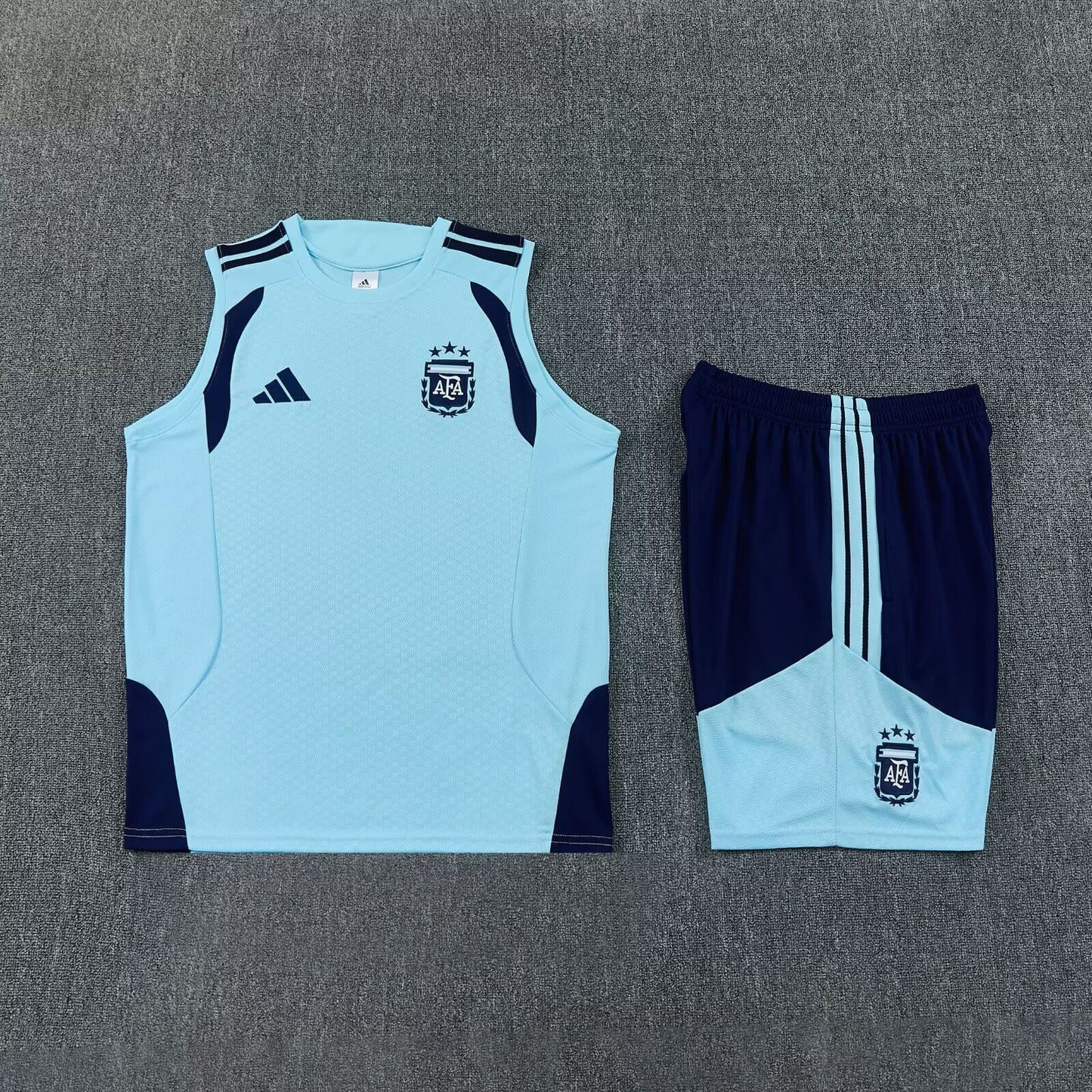 Conjunto de tirantes Argentina 2026 azul claro (tallas S-XXL)