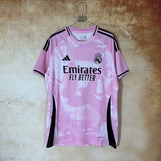 Camiseta de entrenamiento Real Madrid rosa (tallas S-XXL)