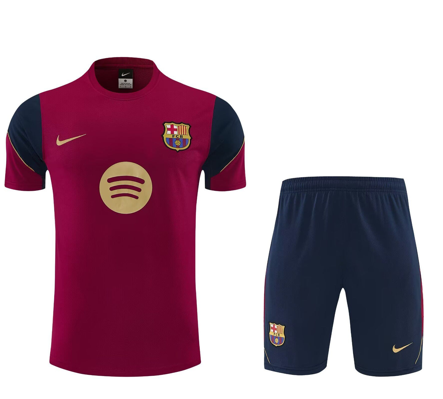 Conjunot de entrenamiento Barcelona 26/27 rojo oscuro (tallas S-XXL)