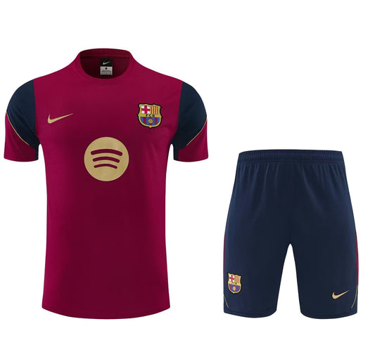Conjunot de entrenamiento Barcelona 26/27 rojo oscuro (tallas S-XXL)