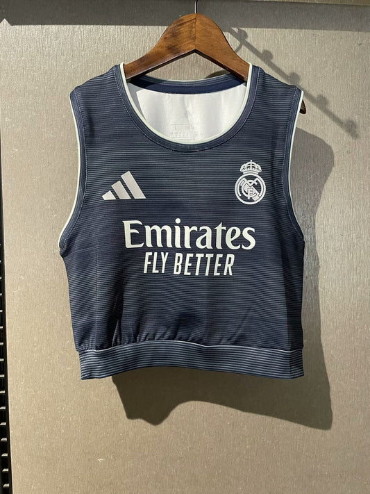 Top Mujer Real Madrid Negro