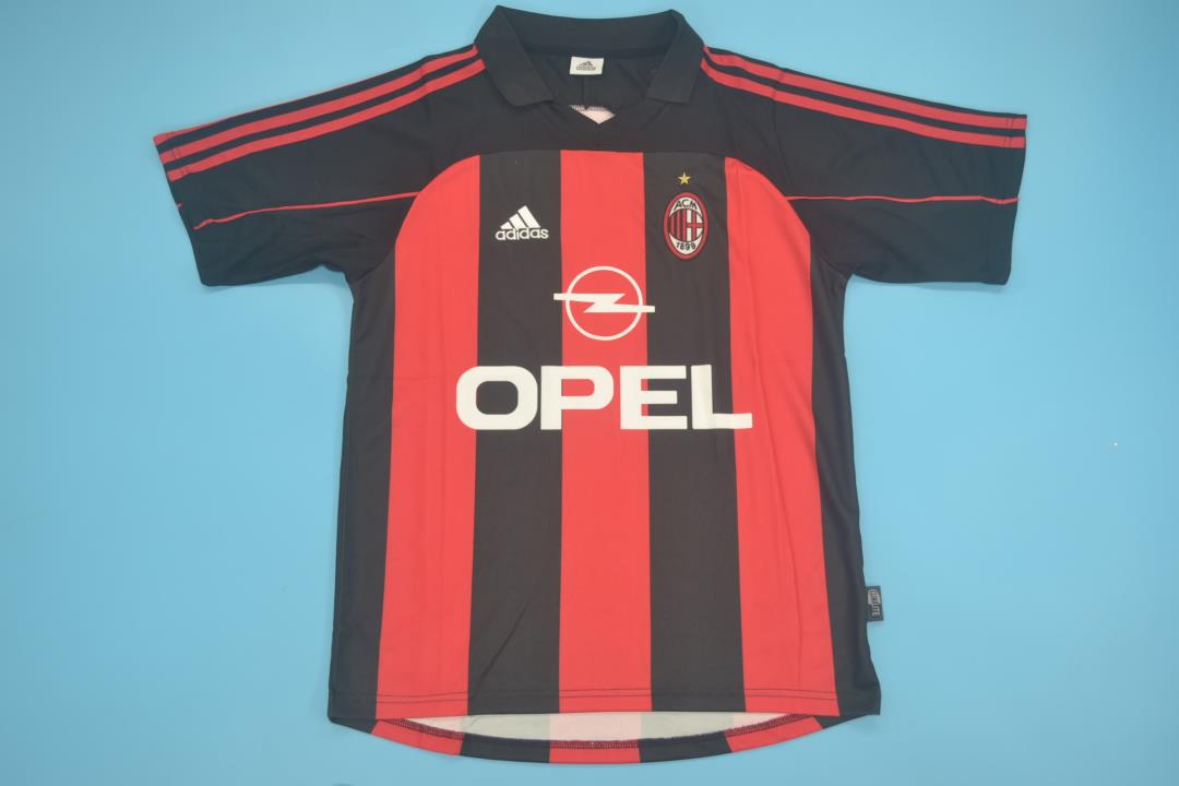 Camiseta Milan 2000/02