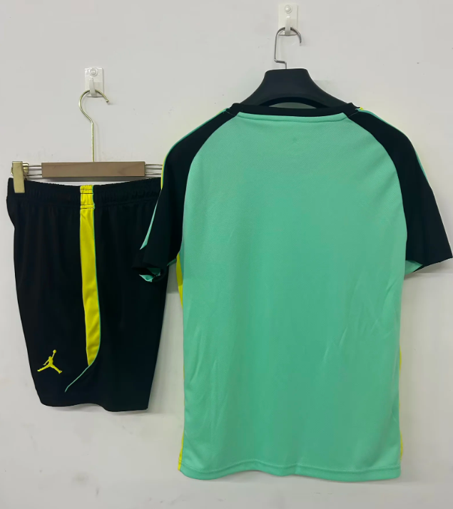 Conjunto de entrenamietno Brasil 2026 verde (tallas S-3XL)